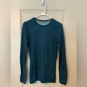 Smartwool Women's Intraknit 200 Base Layer Thermal Blue Hiking Camp Women Large